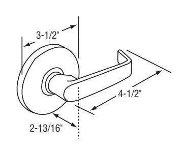 Corbin Russwin CL3600 Series Cylindrical Locks Catalog_45033 image on page 6