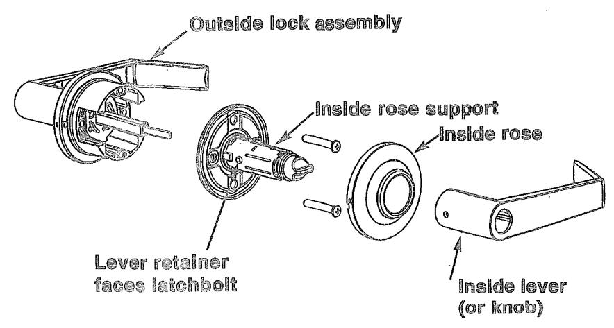 Corbin Russwin CL3700 Series Cylindrical Lock Installation Instructions_P-774-3-240106 image on page 2