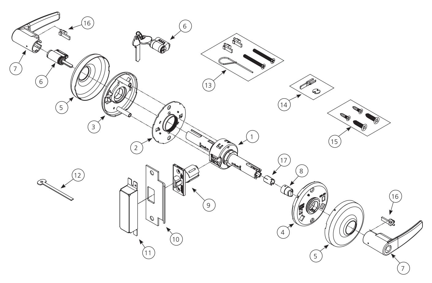 Corbin Russwin CL3800 Series Parts Manual_45497 image on page 3