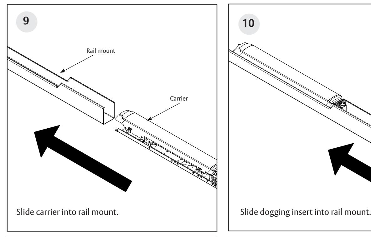 Corbin Russwin Cylinder Dogging for PED4000 and PED5000 Series Narrow and Wide Stile Installation Instructions_FM611 image on