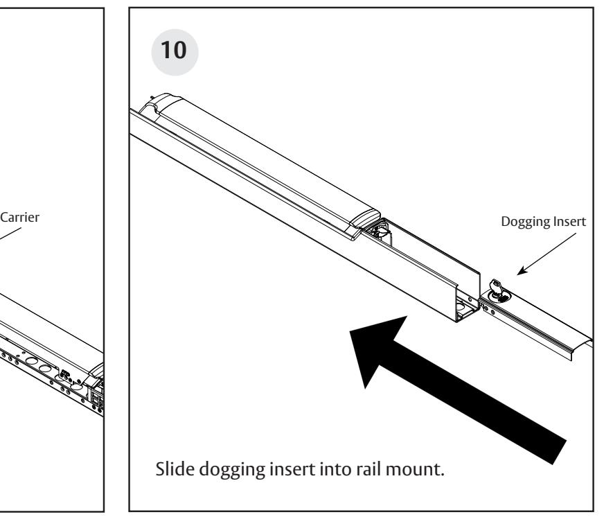 Corbin Russwin Cylinder Dogging for PED4000 and PED5000 Series Narrow and Wide Stile Installation Instructions_FM611 image on
