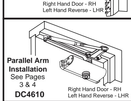Corbin Russwin DC4600 Series Door Closer Discontinued Installation Instructions_80-9340-1010-152 image on page 1