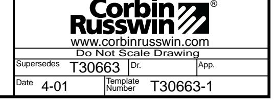 Corbin Russwin DC46900 Series DC46928 (without Detector) Safeguard Door Closers 85 Thru Maximum Degree Hold Ope…_T30663 image