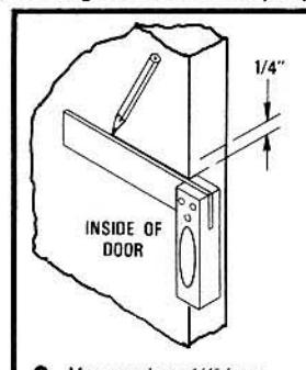 Corbin Russwin DL4000 Series Deadbolt Locks Installation Instructions_FM-8C image on page 1