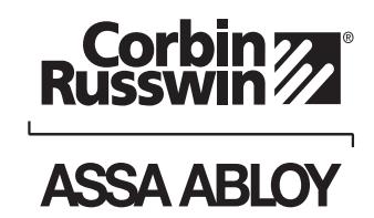 Corbin Russwin DL4100 Series Deadbolt Locks Installation Instructions_FM338 image on page 2