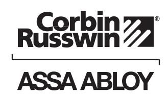 Corbin Russwin ED2000 Series ED2400(A) Wide Stile SVR Installation Instructions_FM572 image on page 11