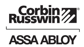 Corbin Russwin ED2000 Series ED2400(A) Wide Stile SVR Installation Instructions_FM572 image on page 12