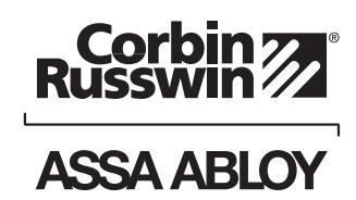 Corbin Russwin ED2000 Series ED2400(A) Wide Stile SVR Installation Instructions_FM572 image on page 13