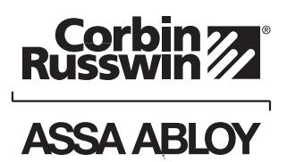 Corbin Russwin ED2000 Series ED2400(A) Wide Stile SVR Installation Instructions_FM572 image on page 14