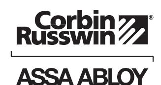 Corbin Russwin ED2000 Series ED2400(A) Wide Stile SVR Installation Instructions_FM572 image on page 15