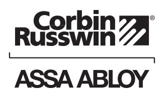 Corbin Russwin ED2000 Series ED2400(A) Wide Stile SVR Installation Instructions_FM572 image on page 2