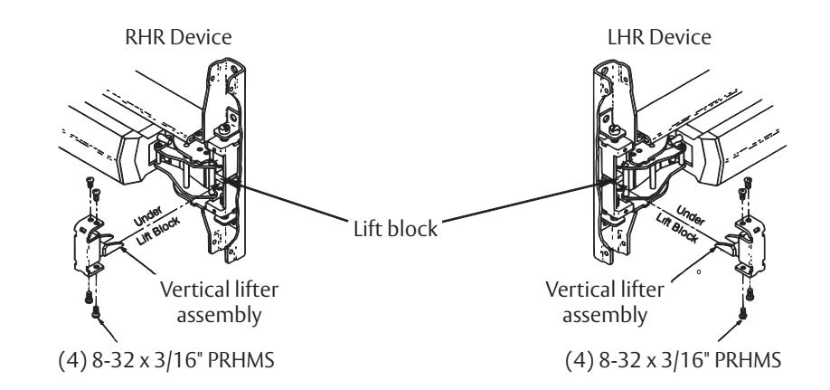 Corbin Russwin ED2000 Series ED2400(A) Wide Stile SVR Installation Instructions_FM572 image on page 5