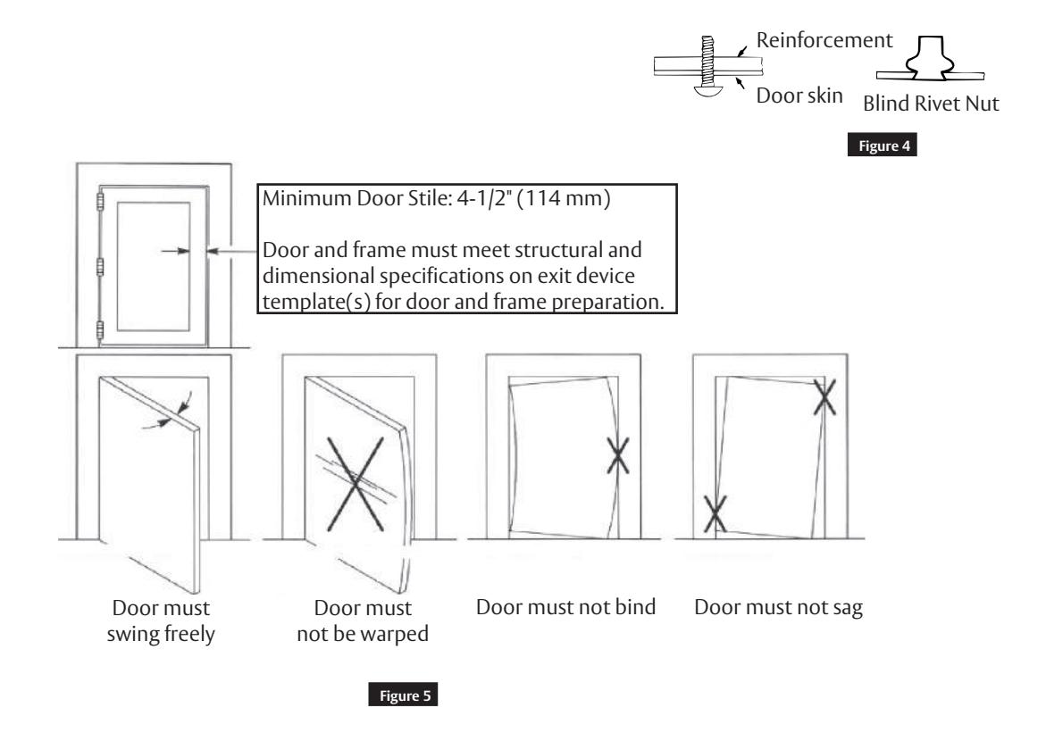 Corbin Russwin ED2000 Series ED2400(A) Wide Stile SVR Installation Instructions_FM572 image on page 7