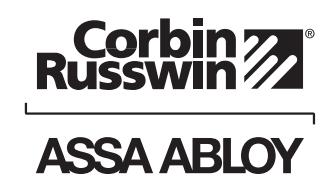 Corbin Russwin ED2000 Series ED2400(A) Wide Stile SVR Installation Instructions_FM572 image on page 7