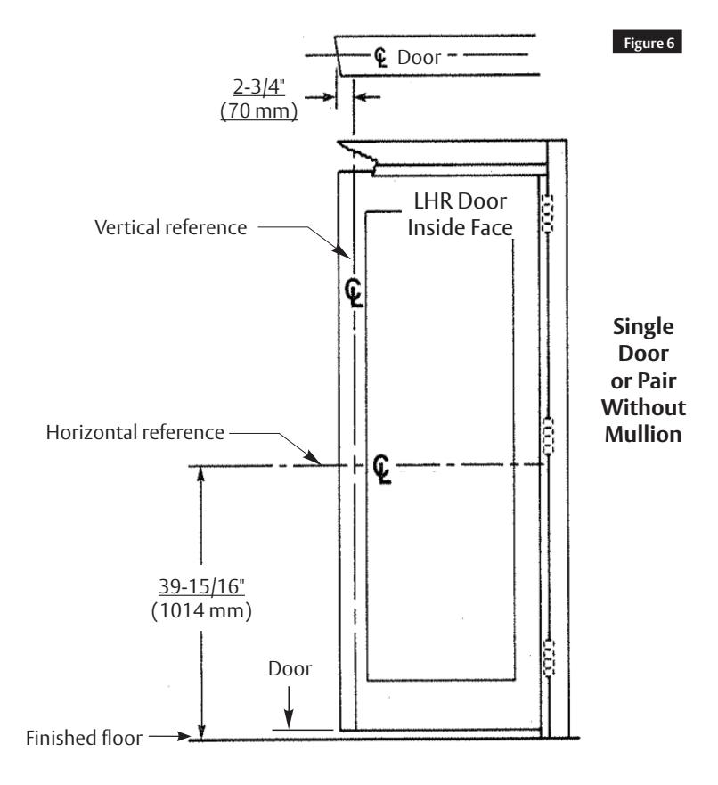 Corbin Russwin ED2000 Series ED2400(A) Wide Stile SVR Installation Instructions_FM572 image on page 8