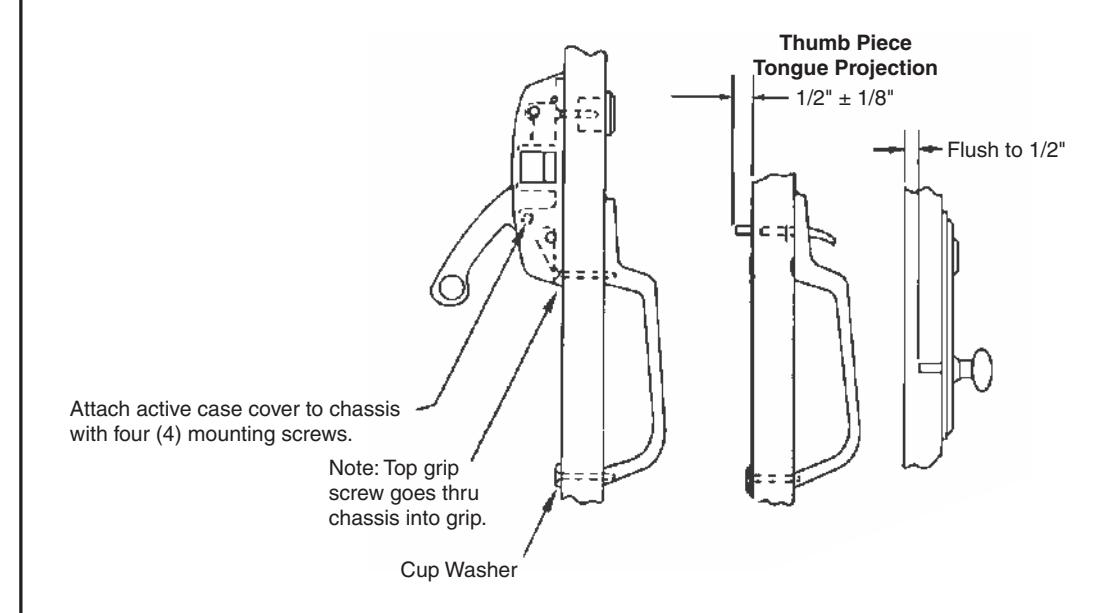 Corbin Russwin ED3000 Series ED3200A Wide Stile Rim Installation Instructions_FM368 image on page 2