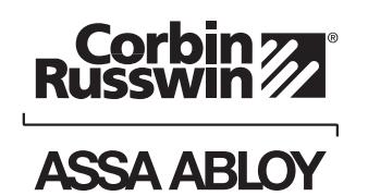 Corbin Russwin ED3000 Series ED3400(A) Wide Stile SVR Installation Instructions_FM361 image on page 2