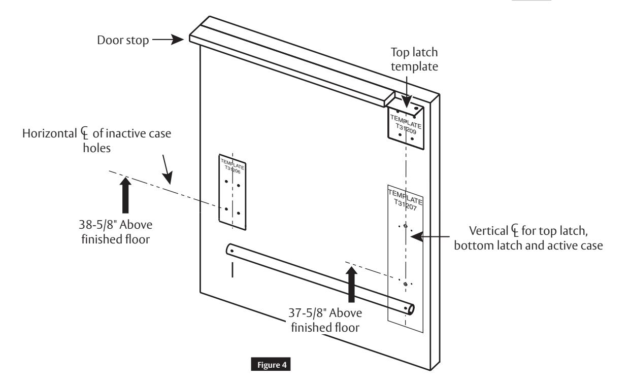 Corbin Russwin ED3000 Series ED3400(A) Wide Stile SVR Installation Instructions_FM361 image on page 4