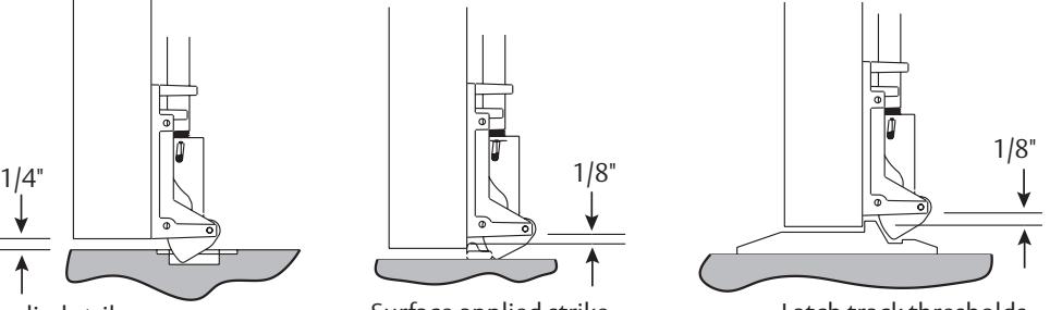 Corbin Russwin ED3000 Series ED3400(A) Wide Stile SVR Installation Instructions_FM361 image on page 7