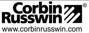 Corbin Russwin ED4200S Narrow Stile Rim 650F31 Strike Aluminum Door and Blade Stop Frame Template_T30926 image on page 1