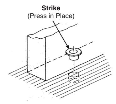 Corbin Russwin ED4400 Series Surface Vertical Rod Installation Instructions image on page 5
