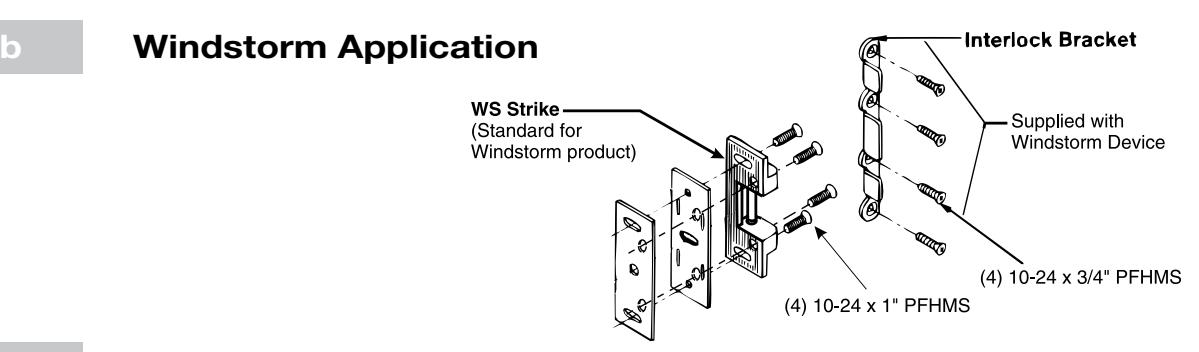 Corbin Russwin ED5000 Series ED5200S(A) Wide Stile SecureBolt Single Doors or Pairs with Mullion Installation In…_FM532 image