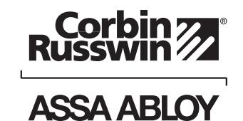 Corbin Russwin ED5000 Series ED5600(A) Wide Stile Mortise Installation Instructions_FM168 image on page 2