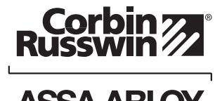 Corbin Russwin ED5000 Series ED5600(A) Wide Stile Mortise Installation Instructions_FM168 image on page 4