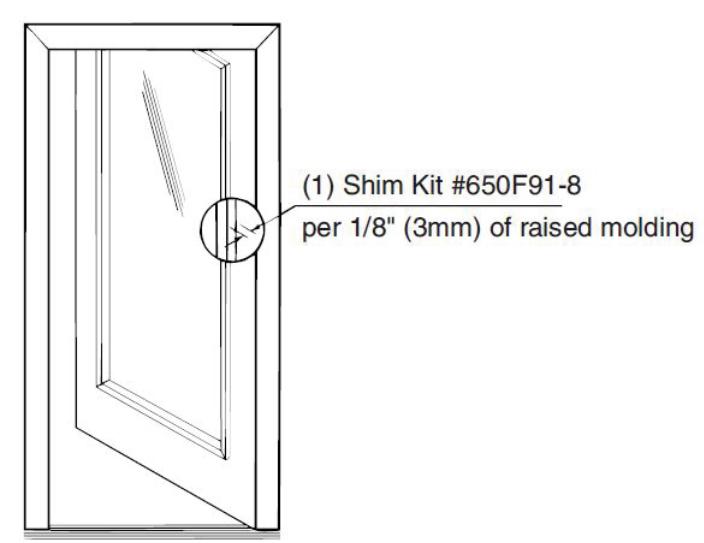 Corbin Russwin ED5000 Series ED5600(A) Wide Stile Mortise Installation Instructions_FM168 image on page 5