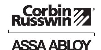 Corbin Russwin ED5000 Series ED5600(A) Wide Stile Mortise Installation Instructions_FM168 image on page 5