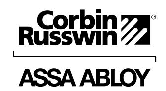 Corbin Russwin ED5000 Series TH955 and TH959 Trim Installation Instructions image on page 1