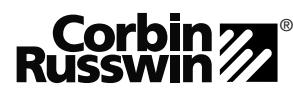 Corbin Russwin ED5600 Series Mortise Exit Devices Installation Instructions image on page 1