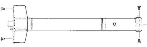 Corbin Russwin ED5600 Series Mortise Exit Devices Installation Instructions image on page 1