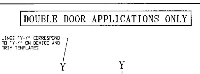 Corbin Russwin ED6200A Series Template_T30944 diagram on page 1