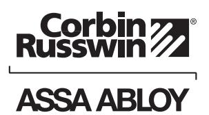Corbin Russwin ED7000 Series ED7200 Narrow Stile Reversible Rim Installation Instructions_FM460 image on page 4
