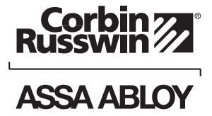 Corbin Russwin ED7000 Series ED7200 Narrow Stile Reversible Rim Installation Instructions_FM460 image on page 8