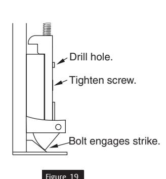 Corbin Russwin ED7000 Series ED7400 Narrow Stile SVR Installation Instructions_FM463 image on page 7