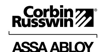 Corbin Russwin ED7200 Series Reversible Rim Exit Device Installation Instructions image on page 2