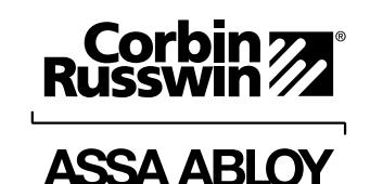 Corbin Russwin ED7200 Series Reversible Rim Exit Device Installation Instructions image on page 3