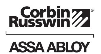 Corbin Russwin ED8000 Series ED8200A Wide Stile Rim Installation Instructions_FM124B image on page 3