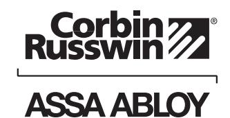 Corbin Russwin ED8000 Series ED8200A Wide Stile Rim Installation Instructions_FM124B image on page 4