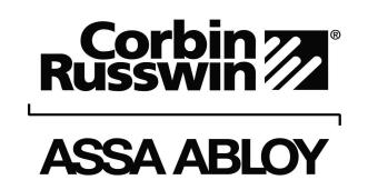 Corbin Russwin F450, P1050, T1450 Trim for ED4000 Series Narrow Stile Installation Instructions_FM186 image on page 2