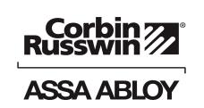 Corbin Russwin F950 and 950 Heavy Duty Trim for ED5000 Series Wide Stile Wood and Metal Doors Installation Instr…_FM195 image