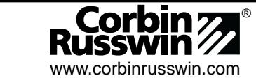 Corbin Russwin F957 Trim for ED5200, ED5400, ED5800 Wide Stile Rim, SecureBolt, CVR, SVR with IK (INTELLIKEY) Wo…_T30963 imag