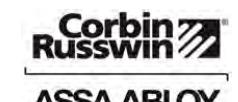 Corbin Russwin F957 and 957 Heavy Duty Trim for ED5000 Series Wide Stile Wood and Metal Doors Installation Instr…_FM196 image