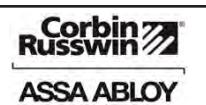 Corbin Russwin F957 and 957 Heavy Duty Trim for ED5000 Series Wide Stile Wood and Metal Doors Installation Instr…_FM196 image