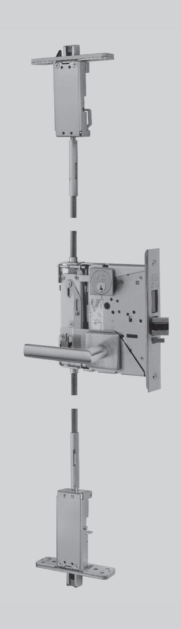 Corbin Russwin FE6600 Series Mult-Point Lock Parts Service Manual image on page 1