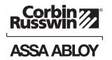 Corbin Russwin FE6600 Series Mult-Point Lock Parts Service Manual image on page 2