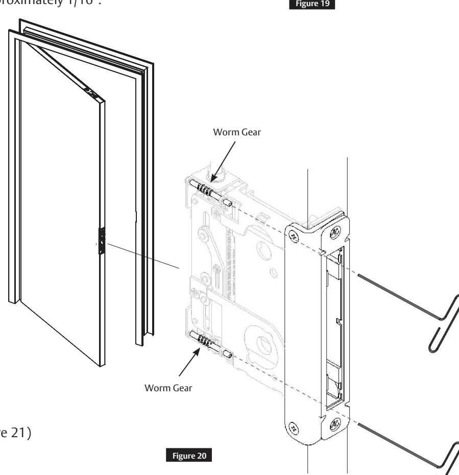 Corbin Russwin FE6600 Series Multi-Point Lock Installation Instructions diagram on page 11