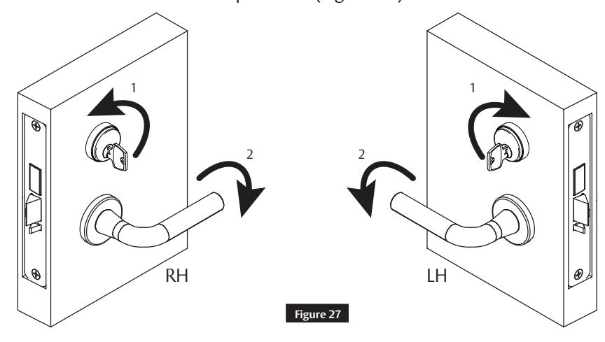 Corbin Russwin FE6600 Series Multi-Point Lock Installation Instructions image on page 13